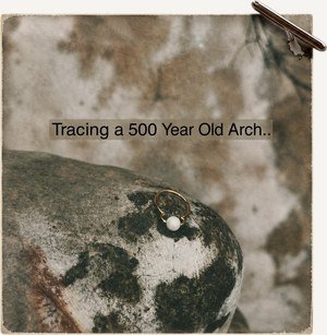 Tracing study of a five-hundred-year-old arch